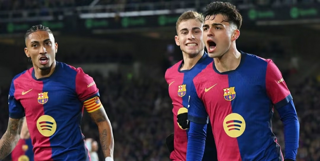 巴塞罗那主场大胜马德里竞技夺得西甲冠军